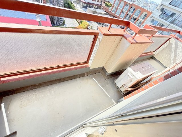 第一プレジデントハイツのバルコニー