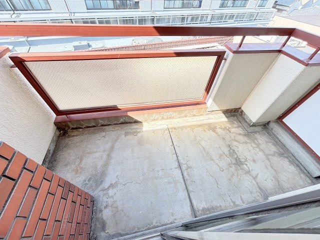 第一プレジデントハイツのバルコニー