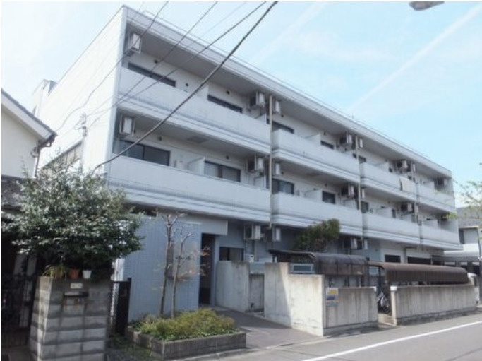 板橋区高島平５丁目の賃貸マンションの外観