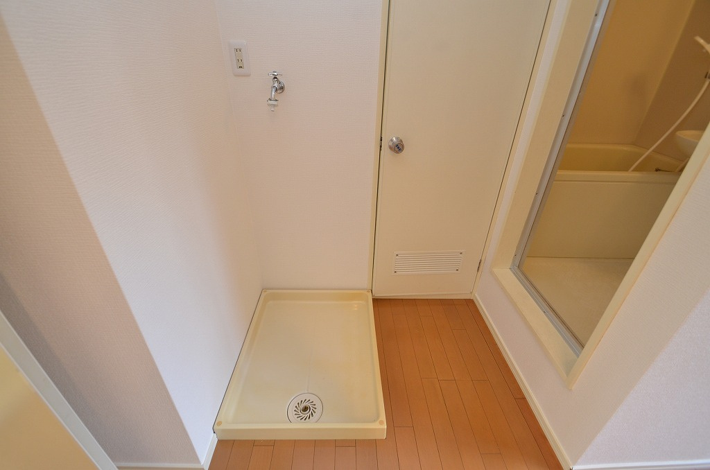 ハイツベルヴューの設備|室内洗濯置き場