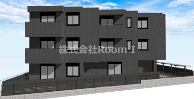 【外観パース】 | 【ペット共生・ZEHマンション】（仮称）大阪市東淀川区上新庄２丁目ヘーベルメゾン・旭化成ヘーベルメゾンHEBEL HAUS | 外観パースです