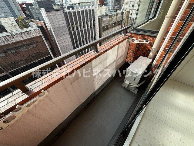 ユニパリス柏駅前のバルコニー