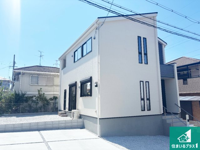 堺市南区御池台　新築一戸建ての外観|お客様に長く安心して住んでいだだける事にこだわった家づくり！住んでからのアフターサービスにもしっかりと取り組んでいます！