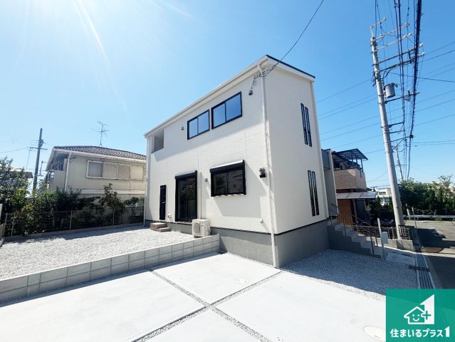 堺市南区御池台　新築一戸建ての外観|安心の10年保証！外観を美しく保ち、雨水で汚れを落とします！気になることがありましたら、お気軽にお問い合わせください！