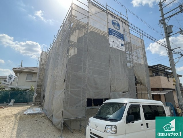 堺市南区御池台　新築一戸建ての外観|現在の進捗状況です！順調に作業進行中、完成が待ち遠しいです！詳細の間取り等、お気軽にお問い合わせください！