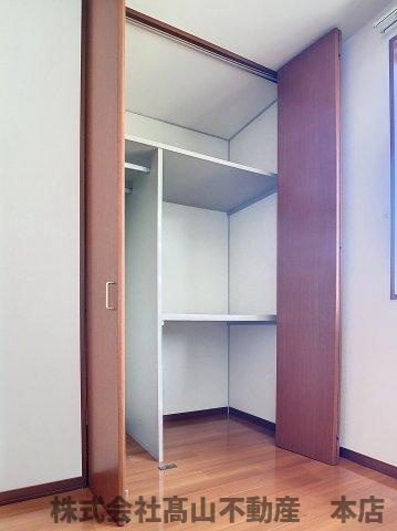 シャーメゾン沖Aの収納