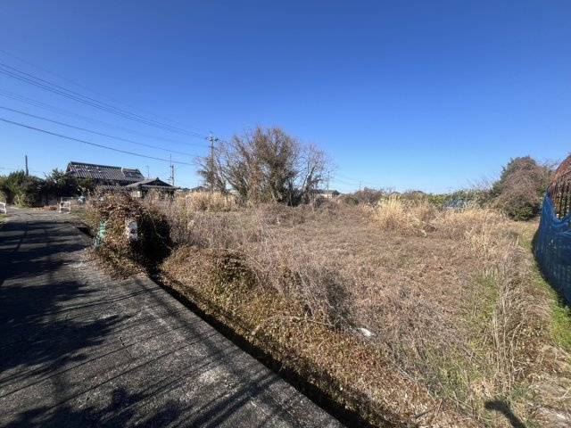 奈良木町土地の前面道路含む現地写真