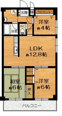 【間取り】 | ヴィンテージコート明神