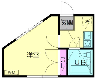 【間取り】 | オレンジハウス白楽
