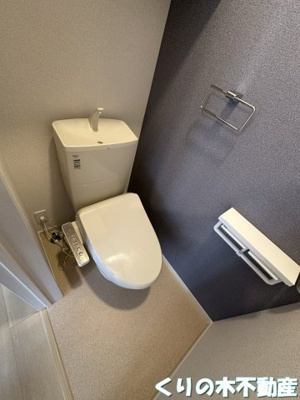 【トイレ】 | ポルト・クレアⅩ | ゆったりとした空間のトイレです