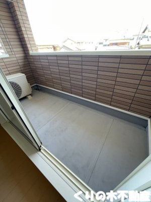 【バルコニー】 | サンワードⅡ | 広々としたバルコニーです