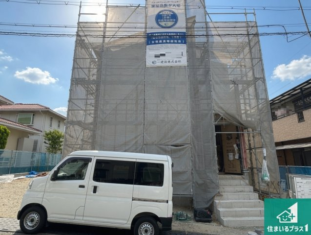 堺市南区御池台　新築一戸建ての外観|現在の進捗状況です！順調に作業進行中、完成が待ち遠しいです！詳細の間取り等、お気軽にお問い合わせください！