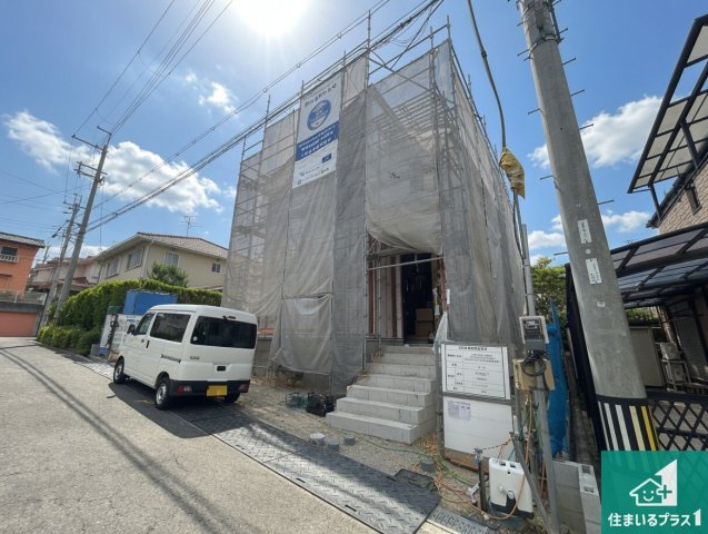 堺市南区御池台　新築一戸建ての外観|現在の進捗状況です！順調に作業進行中、完成が待ち遠しいです！詳細の間取り等、お気軽にお問い合わせください！