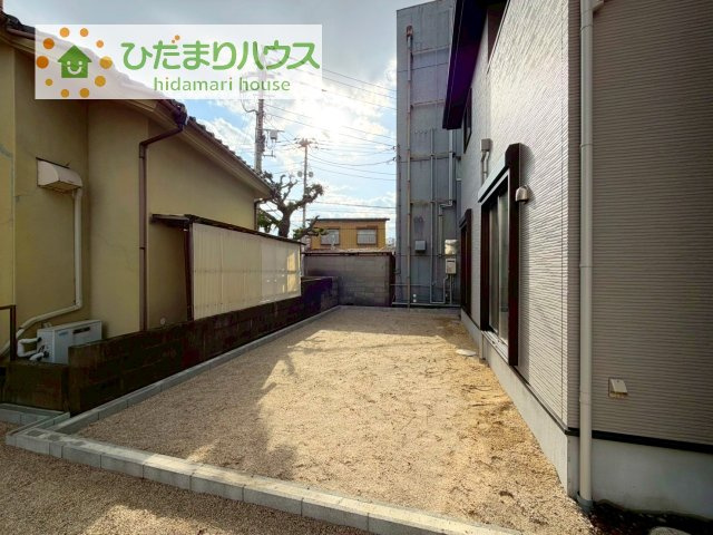 【庭】 | 土浦市中央3期　新築戸建　1号棟 | 周辺には高い建物がないため、お庭には太陽の光が降り注ぎます♪