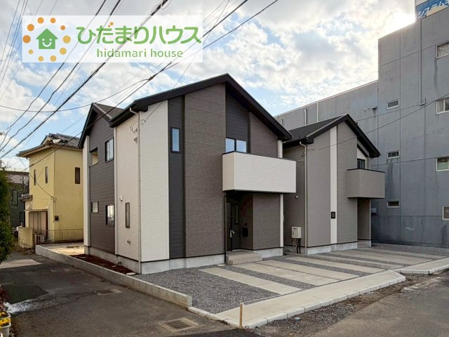 【外観】 | 土浦市中央3期　新築戸建　1号棟 | 是非一度、ご家族そろってご内覧ください♪