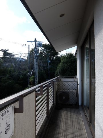 伊東市　伊豆急伊豆高原地区のバルコニー