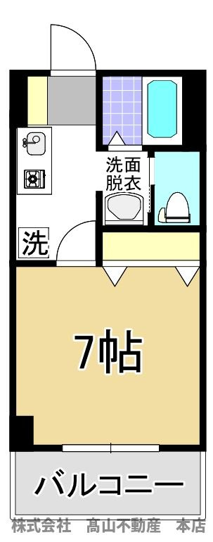 ラリーグラス２２の間取り