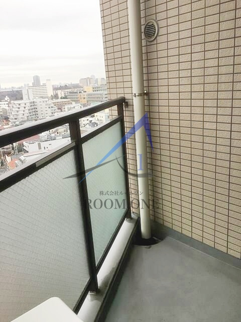 アクティヴュー新宿のバルコニー|バルコニーです。