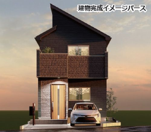 【外観パース】 | 厚木市妻田西9期　新築一戸建て | 厚木市妻田西9期　新築一戸建て