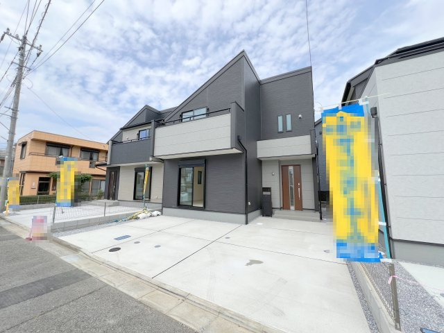 瑞穂町むさし野2丁目　新築戸建全3棟の外観|現地外観