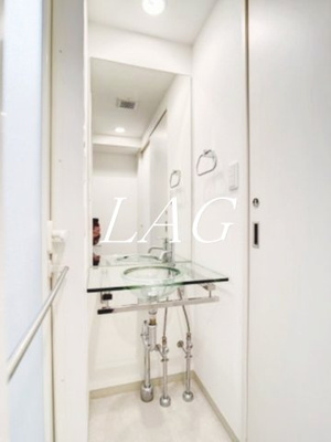 【洗面所】 | AXAS品川 | 独立洗面台です。