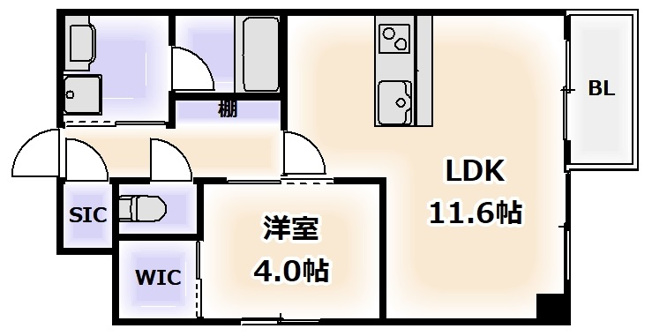【間取り】 | LEGALAND+難波南リーガランドプラス