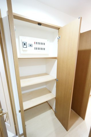 リーベスト西千葉の収納|同タイプ号室の写真になります。