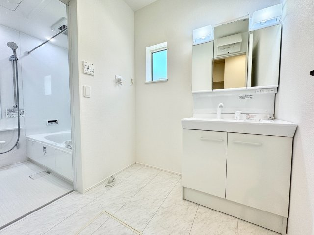 【洗面所】 | 千葉市若葉区都賀１丁目２４－１期 | 建築施工例