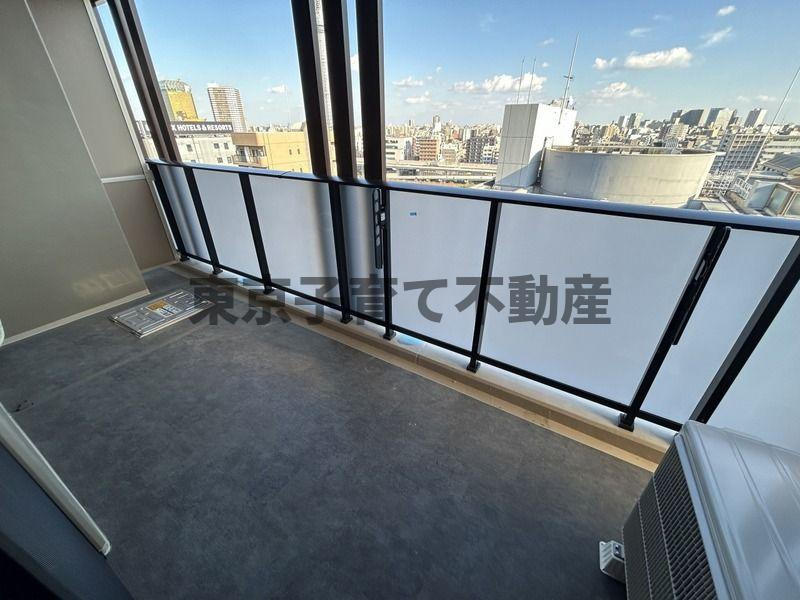 ブランシエスタ浅草蔵前のバルコニー