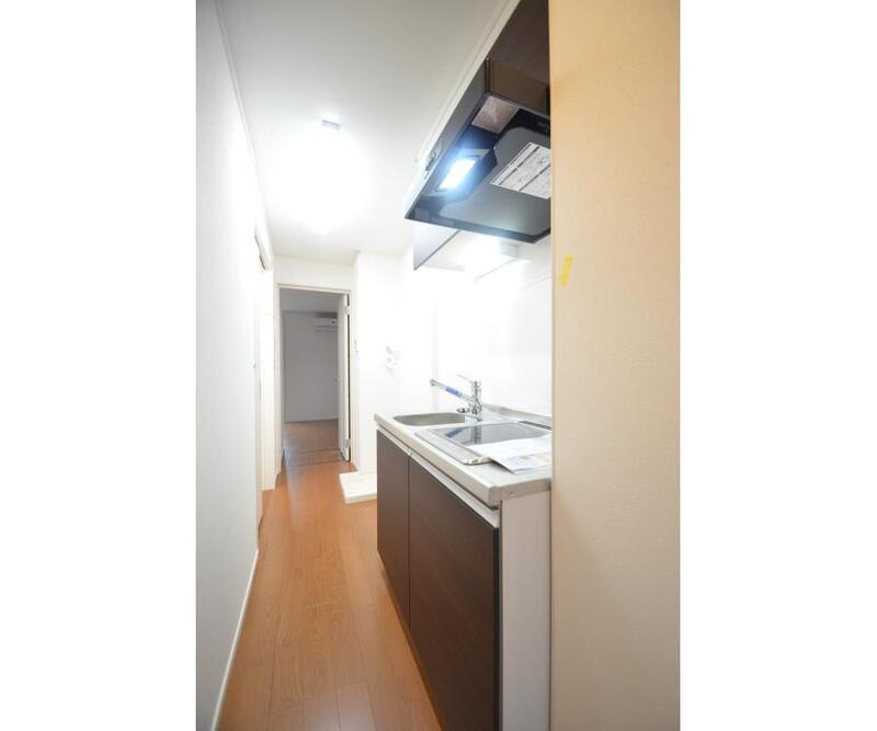 横浜市戸塚区上倉田町のアパートのキッチン|お掃除楽々なIHクッキングヒーター♪