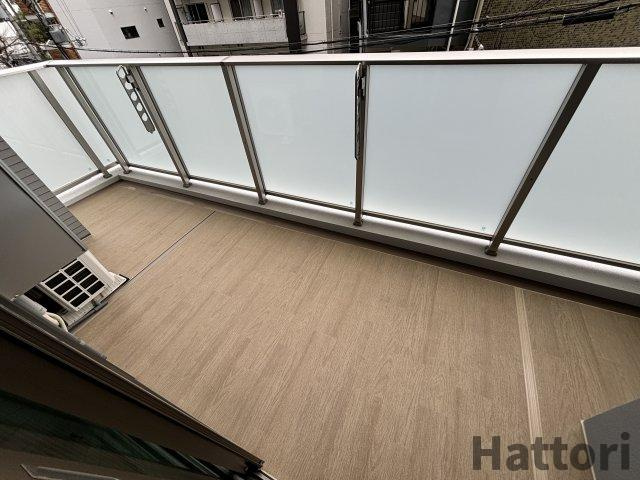 セイワパレス新大阪のバルコニー