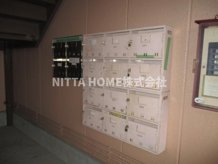 福知山市字堀のアパートのその他共用部分|物件についているポストです＊