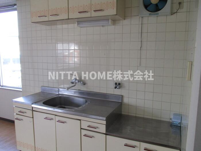 福知山市字堀のアパートのキッチン|オープンタイプのキッチンになります◎