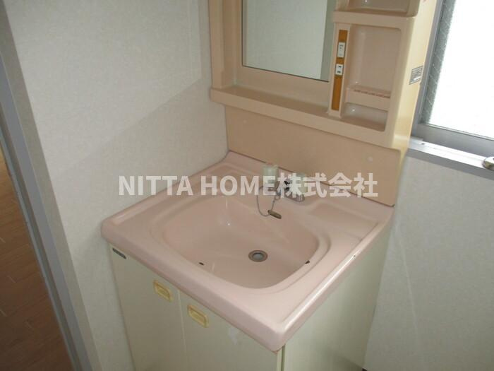 福知山市字堀のアパートの洗面所|洗髪洗面化粧台になります◎