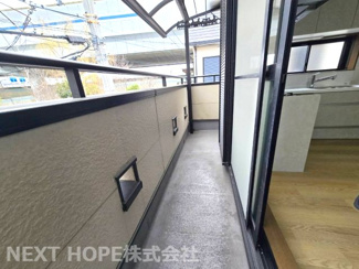 【バルコニー】 | 尼崎市東本町4丁目中古戸建　リフォーム済 | バルコニーです♪
