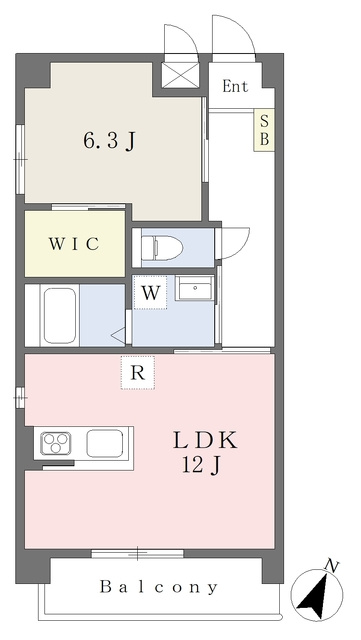ルポ月出の間取り