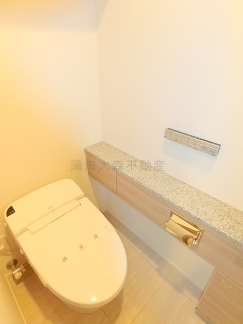 ブランズシティ久が原のトイレ|温水洗浄便座付きトイレ