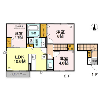 フィオレの間取り