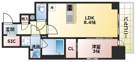 【間取り】 | エスリードレジデンス大阪天王寺