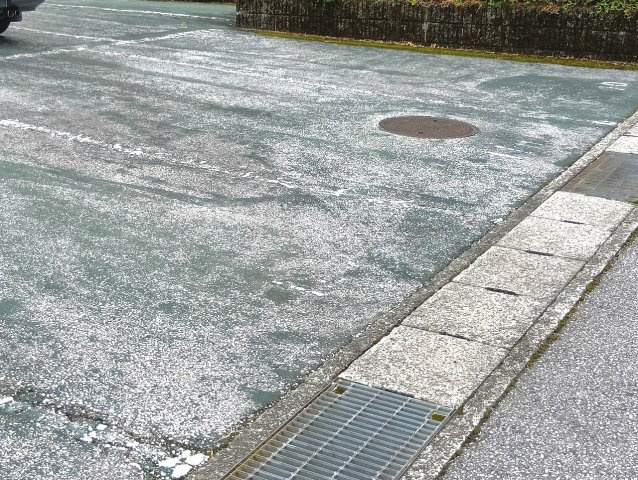 ファミール・ド・鹿児 B棟の駐車場|駐車場です