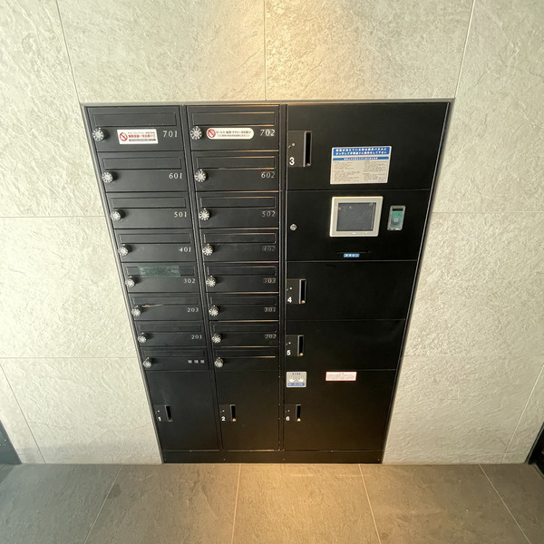 フロントコート錦糸町のその他共用部分|メールボックス・宅配ボックス