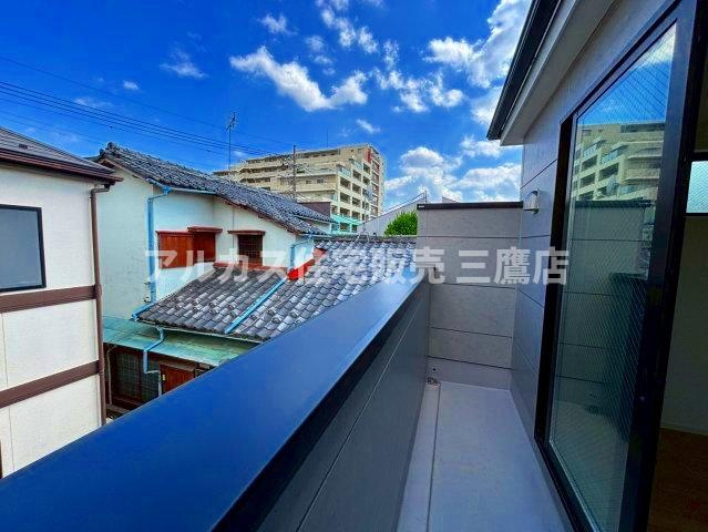 西東京市南町1丁目 西武新宿線 西武柳沢駅 新築戸建のバルコニー