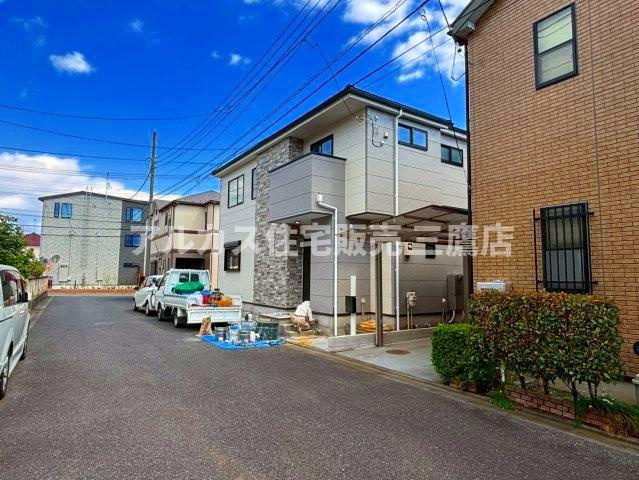 西東京市南町1丁目 西武新宿線 西武柳沢駅 新築戸建の前面道路含む現地写真