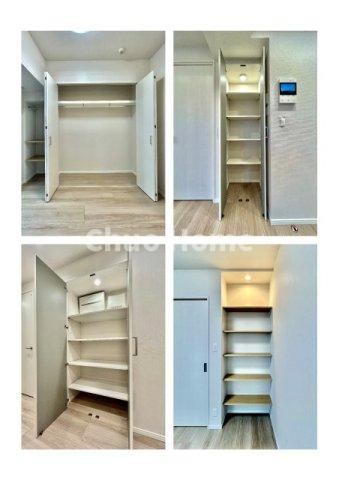 ファミール浅草シティウエストの収納|居室にはクローゼットを完備し、自由度の高い家具の配置が叶うシンプルな空間です。お子様の成長と必要になる子供部屋を与えるにはぴったりの間取りですね。