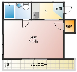 【間取り】 | 宝コーポI