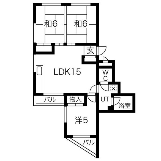 【間取り】 | ライオンズマンション曽根