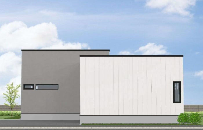 【建築条件付き】花川南2条3丁目　全4区画の完成予想図