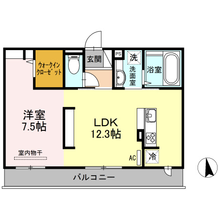 セブンリーフクローバーの間取り