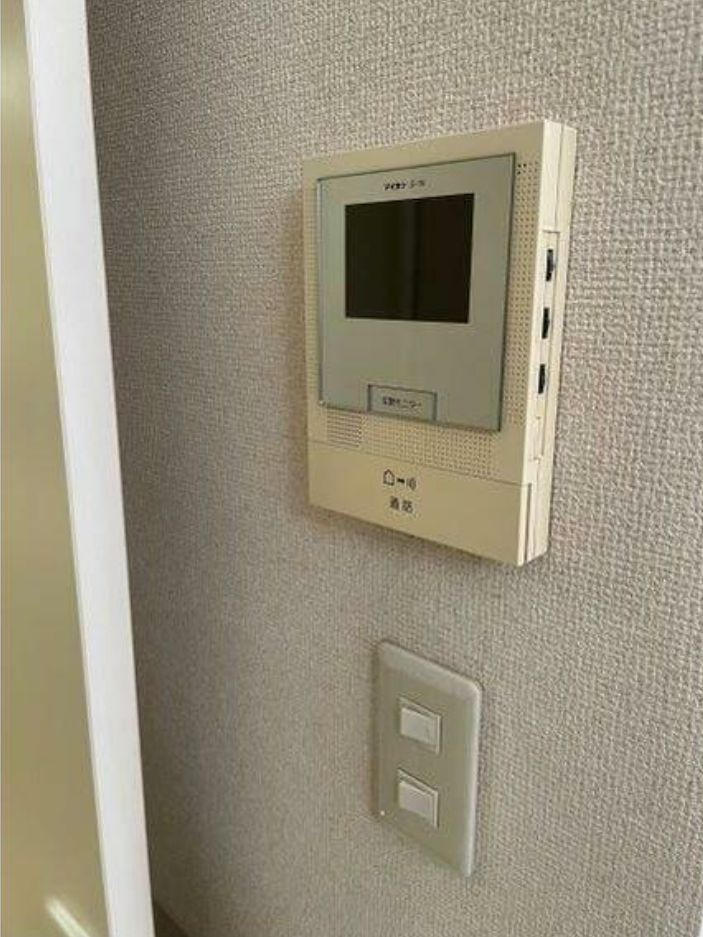 SSハイツ関町東のセキュリティ|ＴＶモニター付きインターホン（同一仕様写真）