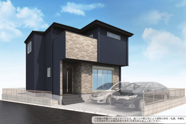 千種区松軒1期の外観パース